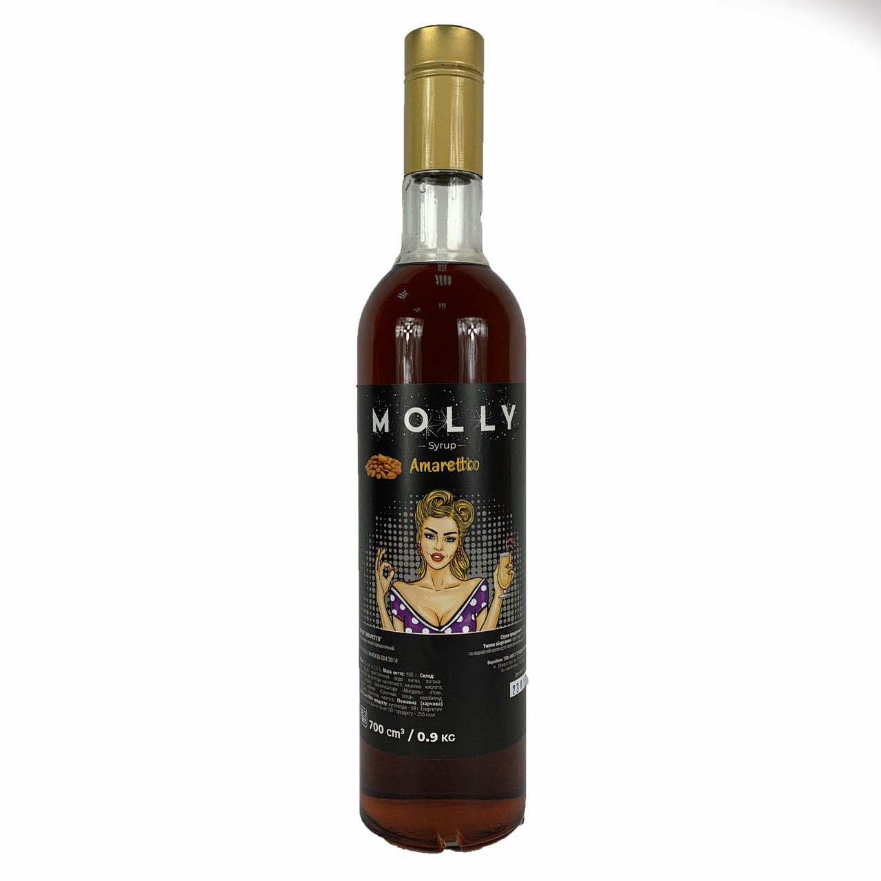 Сироп MOLLY Амарето 700 мл
