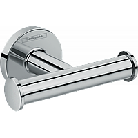 Крючок для ванной HANSGROHE Logis 41725000 двойной