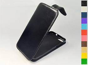 Відкидний чохол з натуральної шкіри для Doogee X30 / X30L