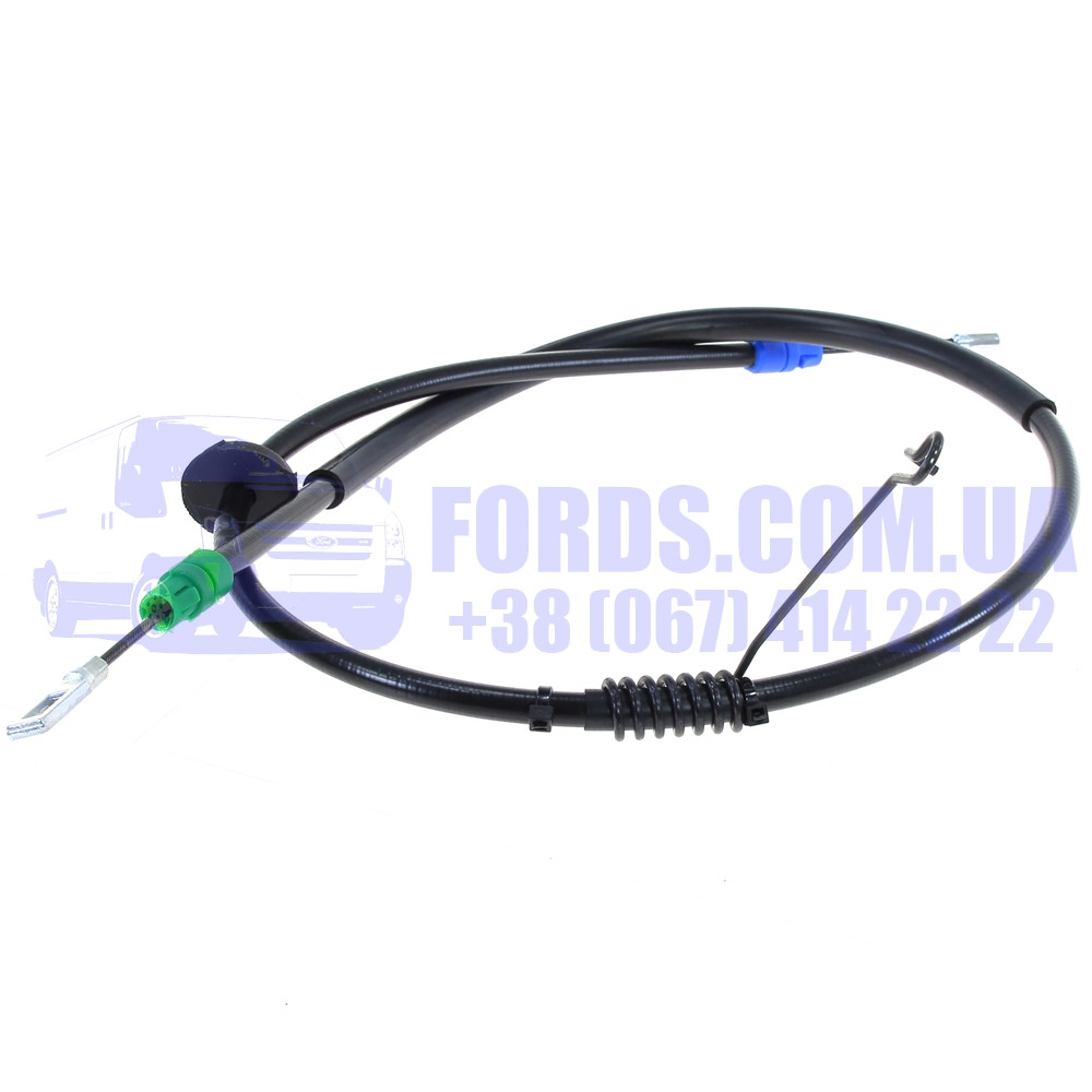 Трос ручника FORD TRANSIT 2014- (Лівий Односкат) (2162782/BK212A809AK/SEE-044) ECEM, фото 1
