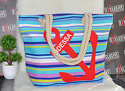 Жіноча тканинна пляжна сумка "Одеса"