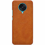 Nillkin Xiaomi Redmi K30 Pro/ Poco F2 Pro Qin leather Brown case Шкіряний Чохол Книжка, фото 3