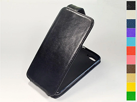 Відкидний чохол з натуральної шкіри для Huawei Honor 10 (COL-L29)