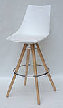 Барний стілець Клим KLIM BAR 65 в стилі лофт, білий 07, фото 2