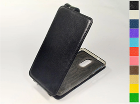 Відкидний чохол з натуральної шкіри для Lenovo K8 2017