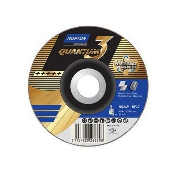 Диск відрізний Norton Quantum 3 Ø125 х 2.5 х 22.23 мм, фото 1