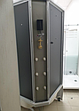 Гідромасажний бокс 90х90 см із високим піддоном Atlantis AKL 50P Grey тонований, фото 8