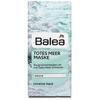 Очищающая маска для лица с минералами мертвого моря Balea Totes Meer Maske, 2st. х 8 ml.