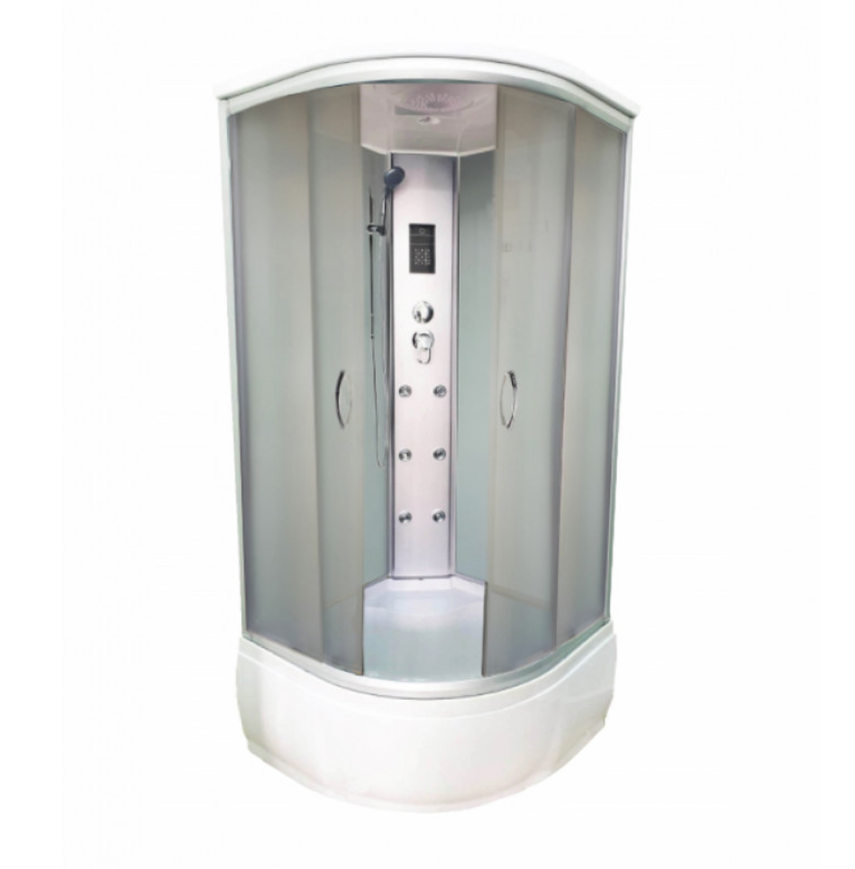 Гідромасажний бокс Atlantis AKL 100P White 100х100