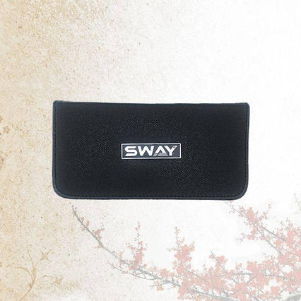 Чохол для 2-х ножиць Sway Glamour Black 110 999003