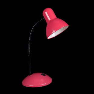 Настільна лампа рожевого кольору під лампочку E27 VL-NSM-077 (PINK)