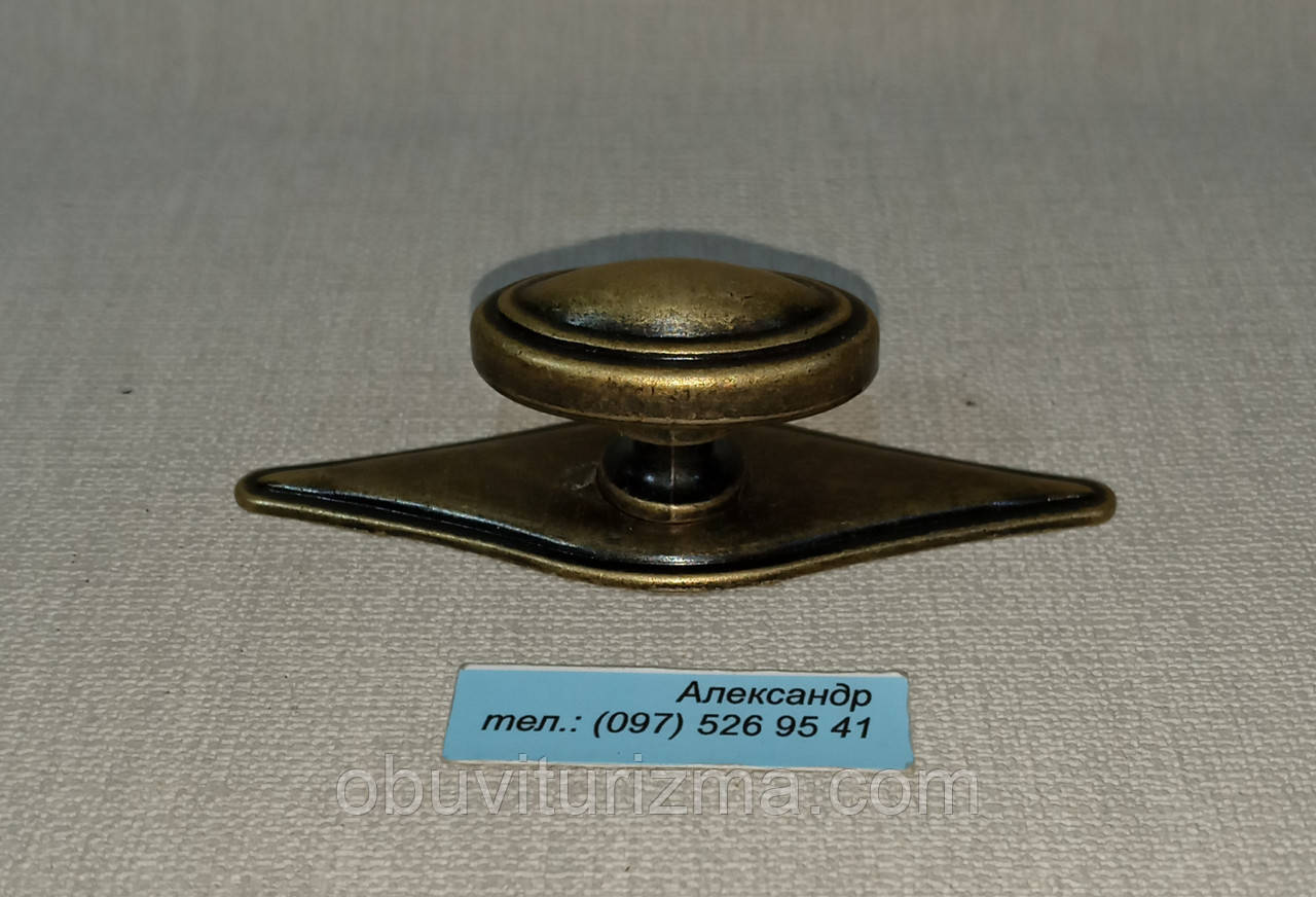 Ручка меблева на планці GG 42+ SD 07, фото 1