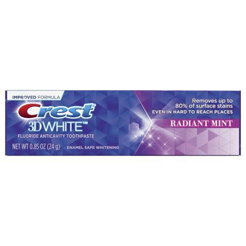 Отбеливающая зубная паста Crest 3D White Radiant mint 116г
