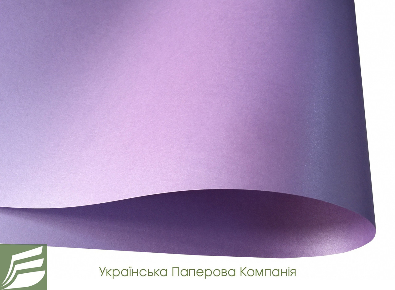 Дизайнерський папір Amethyst, перламутрова фіолетова, 120 гр/м2, фото 1