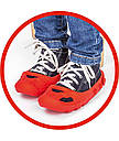Захисні насадки для взуття р-р 21-27 червоні BIG 56449, фото 5