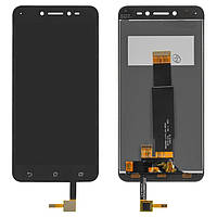 Дисплей для Asus ZenFone Live (ZB501KL), модуль в сборе (экран и сенсор), оригинал Черный