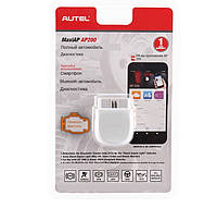 Профессиональный OBD2 сканер Autel AP200 Bluetooth для iOS iPhone/Android