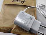 Мережевий зарядний пристрій Husky 2 A з кабелем Micro USB швидке заряджання (Fast Charge заряджання для телефона), фото 4