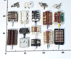 Перемикачі і терморегулятори для електроплит і духовок