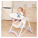 Стільчик для годування Carrello Caramel Candy Pink, фото 7