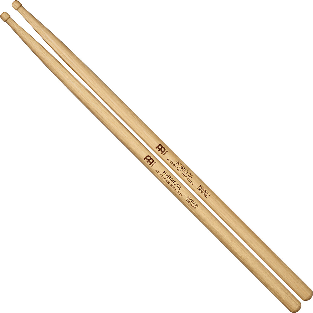 Барабанные палочки MEINL Hybrid 7A Hickory Wood Tip Drum Stick SB105 - фото 1 - id-p1173415544
