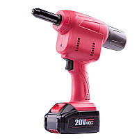 Акумуляторний пістолет для заклепок Worcraft CRG-S20Li з АКБ (4А) і ЗП, 20В