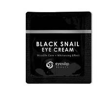 Крем для повік з муцином чорного равлика Eyenlip Black Snail Eye Cream 1.5 ml