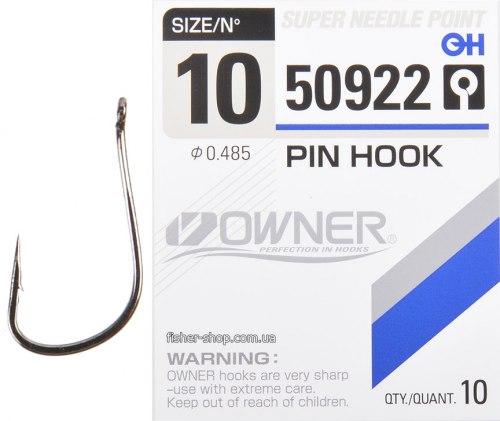 Крючки Owner 50922 Pin Hook №12, фото 1
