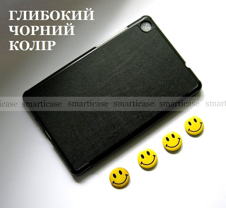 Фирменный чехол WALK для Lenovo Tab M8 Tb-8505F Tb-8505X эко кожа PU ( черный) - фото 6 - id-p1175456493