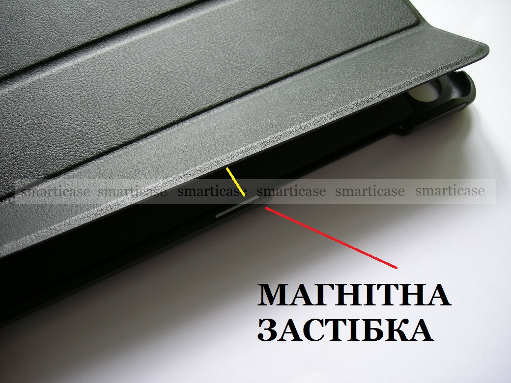 Фирменный чехол WALK для Lenovo Tab M8 Tb-8505F Tb-8505X эко кожа PU ( черный) - фото 7 - id-p1175456493