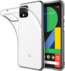 Прозорий Чохол OneCam Google Pixel 4 (ультратонкий силіконовий) (Гугл Пиксель 4)