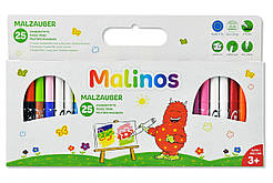 Чарівні фломастери, що змінюють колір MALINOS Malzauber 25 (12+9+4) шт