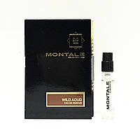 Оригинальный пробник Montale Wild Aoud 2ml парфюмированная вода, дневной древесно-пряный аромат