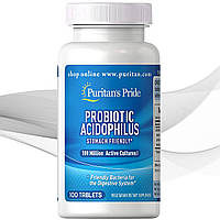 Пробіотик Puritan's Pride Probiotic Acidophilus 100 капс.