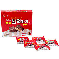 Чоко пай шеколад и арахис моти 310 гр. Корея
