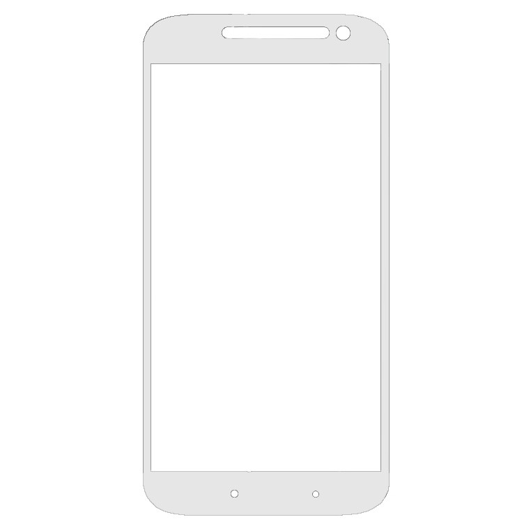 Захисне скло 3D Side Glue для Motorola Moto G4 Play (тех. пак) White