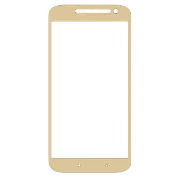 Захисне скло 3D Side Glue для Motorola Moto G4 Play (тех. пак) Gold