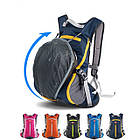 Велорюкзак Naturehike з чохлом для шолома 15 NH15C001-B Рожевий, фото 3