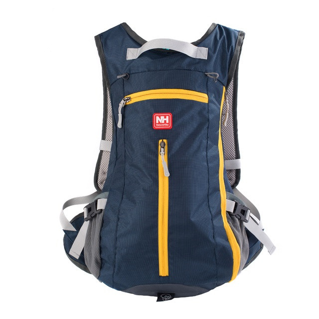 Велорюкзак Naturehike з чохлом для шолома 15 NH15C001-B Синій, фото 1