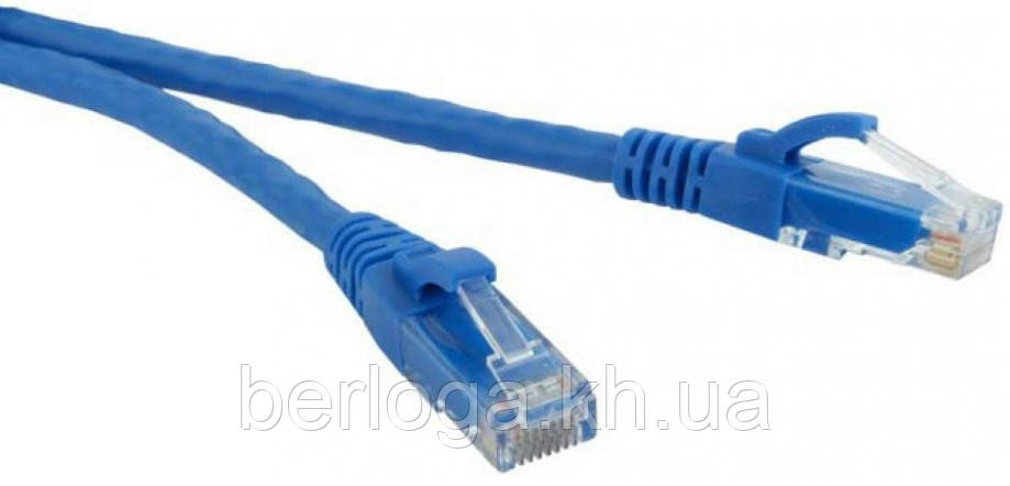 ATcom 9161 ( UTP, RJ45, Cat.5e, 2m, синій )