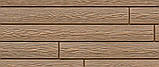 Цокольний сайдинг під дерево. Фасадна панель сайдинг "Хокла" Модрина світла 2*0,25 м. HOKLA, фото 7