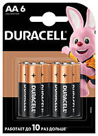 Батарейка Duracell АА LR06 MN1500 1x6 шт (Оригінал)