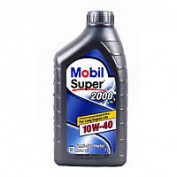 Олива моторна напівсинтетична MOBIL 10/40 Super 2000 1л
