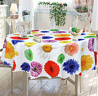 Яскрава скатертина 140 см тефлонова