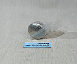 Меблева ручка, кнопка кругла, нержавійка +хром 22 мм, фото 3