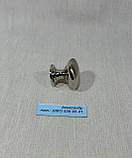 Меблева ручка, кнопка кругла, нержавійка +хром 22 мм, фото 7