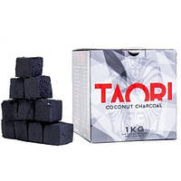 Уголь кокосовый TAORI в индивидуальной упаковке 1 кг