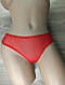 Трусики еротичні паучки Cottonhill з портупеєю S-M (42-46) червоний (0188), фото 2