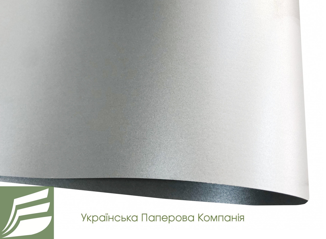 Дизайнерський картон SILVER, перламутровий срібний, 285 гр/м2