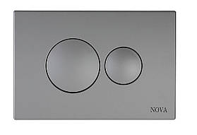 Кнопка для інсталяціі кругла сіра 7311N